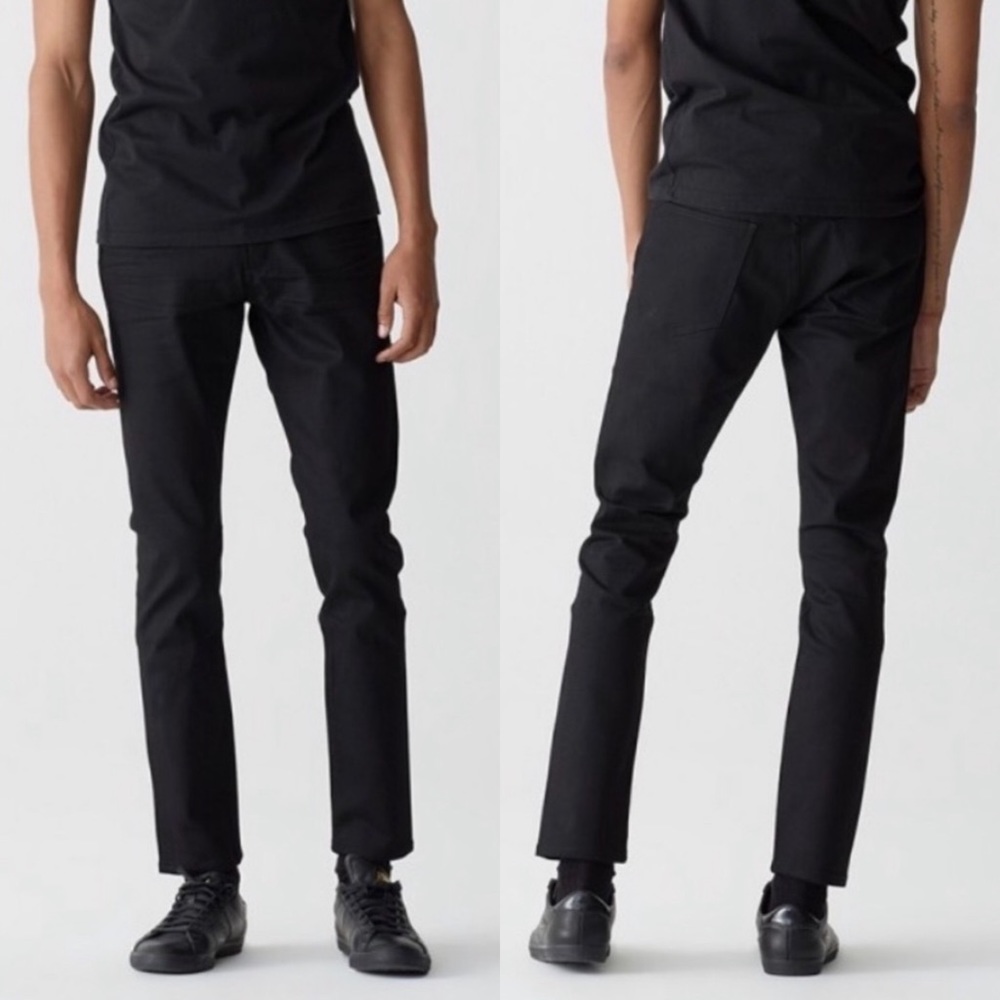 AGOLDE Tapered Slim Fit Stretch Denim Washed Casual Jeans